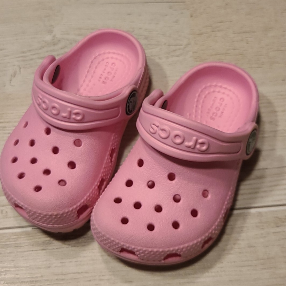 Toddler size 5 crocs
